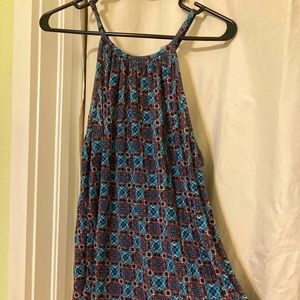 XL Patterned Tank Top